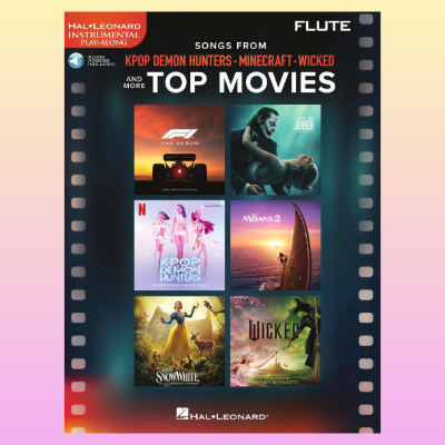 Top Movie Songs - Hit Songs from KPop Demon Hunters, Minecraft, Wicked and More - Flute Book