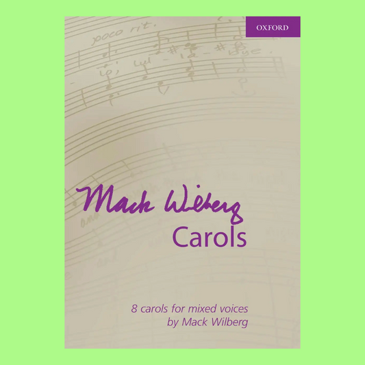 Mack Wilberg Carols For Mixed Voices SATB Vocal Sheet Music