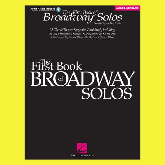 First Book Of Broadway Solos - Mezzo Soprano/Alto Book/Ola