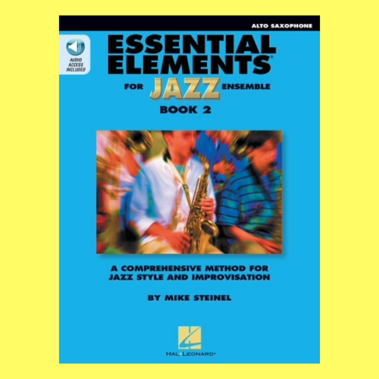 Essential Elements For Jazz Ensemble Eb Alto Saxophone - Book 2