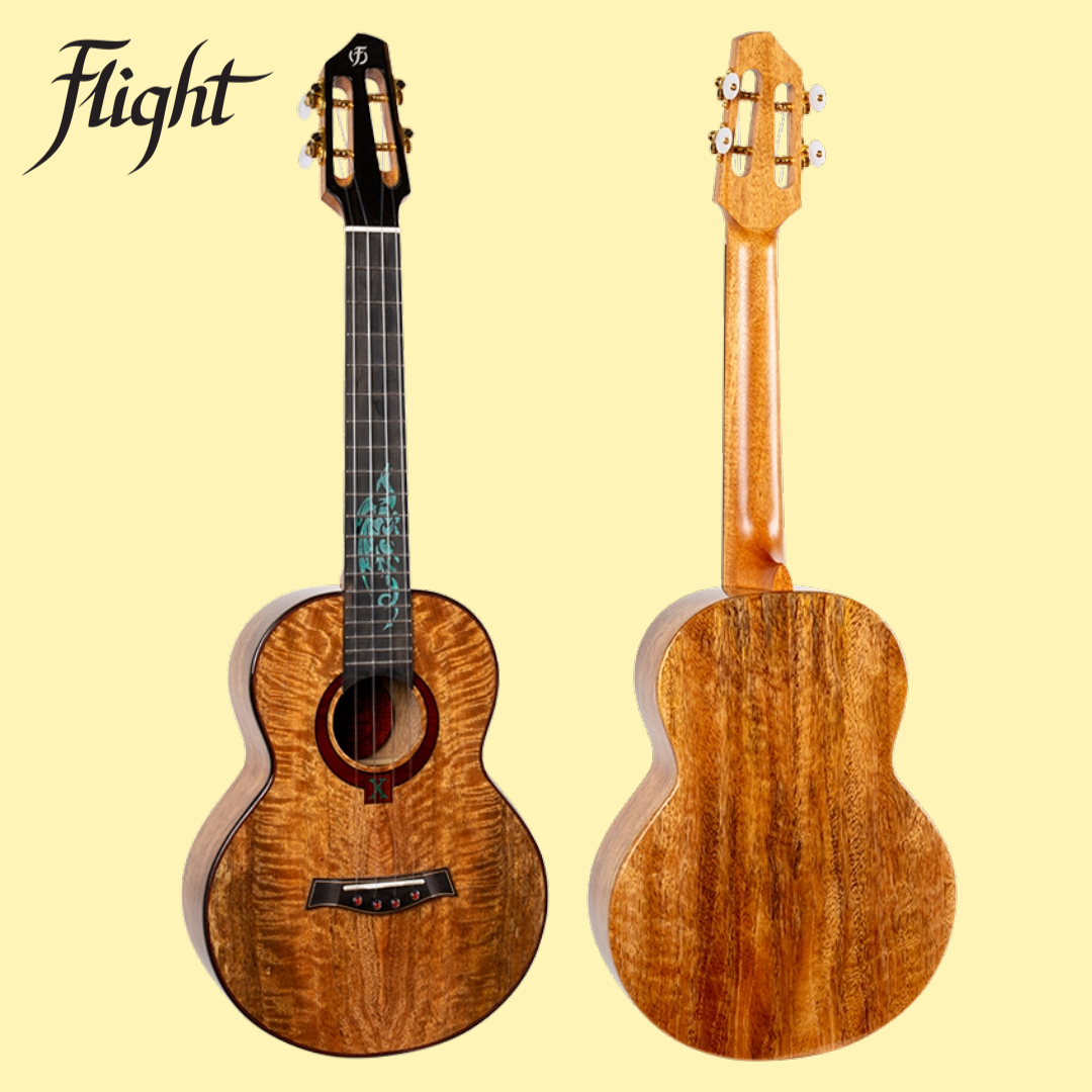 Flight A10MM Mango Dragon 10th Anniversary Tenor Ukulele with Deluxe Padded Gig Bag