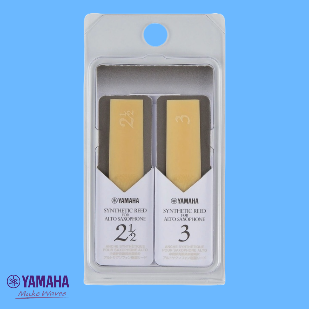 Yamaha Alto Saxophone Synthetic Reed 2.5/ 3.0 - 2-Pack