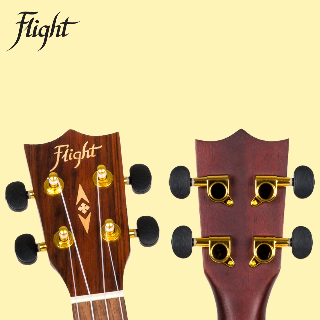 Flight DUC460 Concert Ukulele Amara with Padded Gig Bag