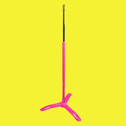 Manhasset Chorale Microphone Stand - Hot Pink.