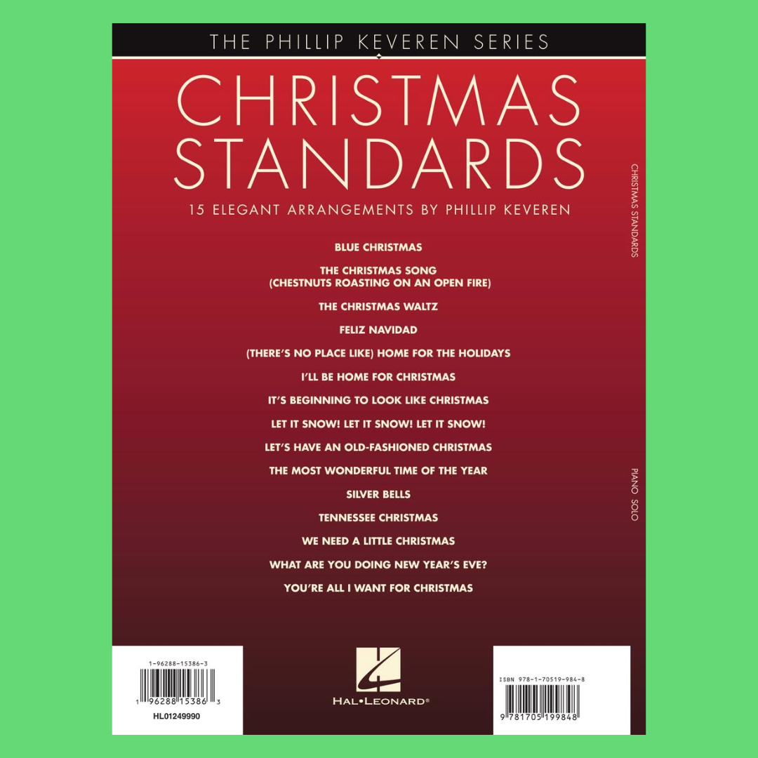 Christmas Standards - Keveren Piano Songbook