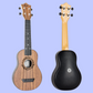 Flight TUS50 ABS Walnut Soprano Ukulele with Bag - 10 Ukuleles (Student Ukulele Pack )