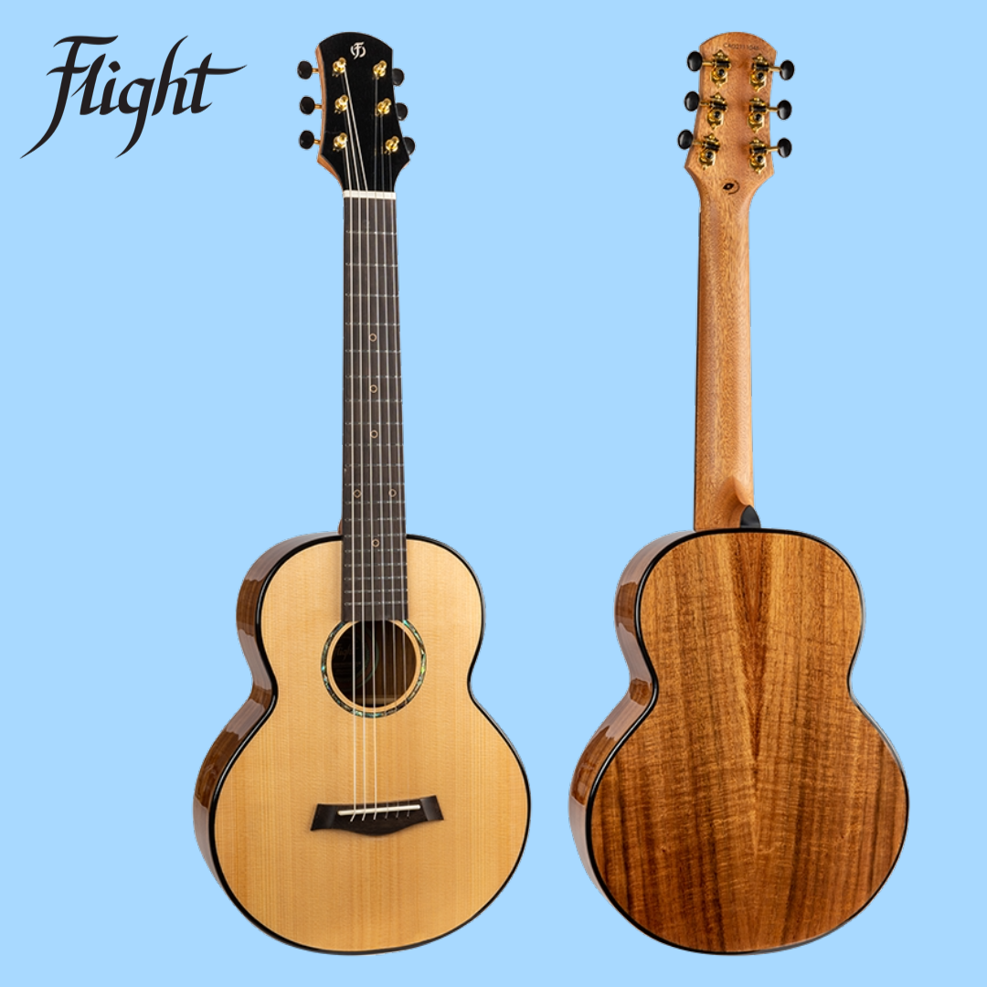 Flight GUT850 Guitarlele with Padded Gig Bag