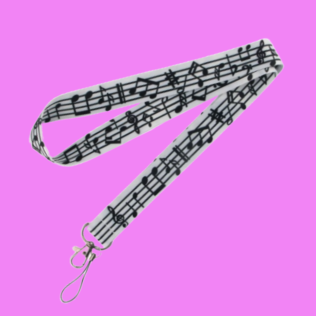 Sheet Music Lanyard (45cm)