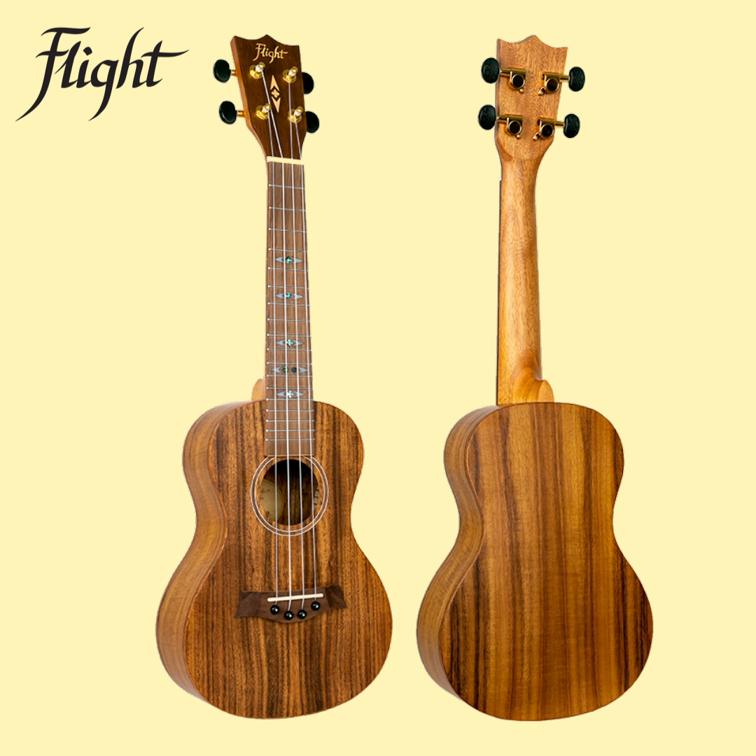 Flight DUC440 Acacia Concert Ukulele with Padded Gig Bag