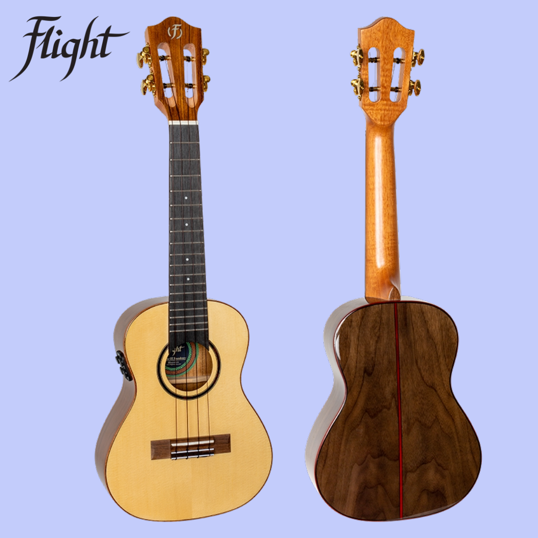 Flight Sophia Soundwave Concert Ukulele with Deluxe Padded Gig Bag