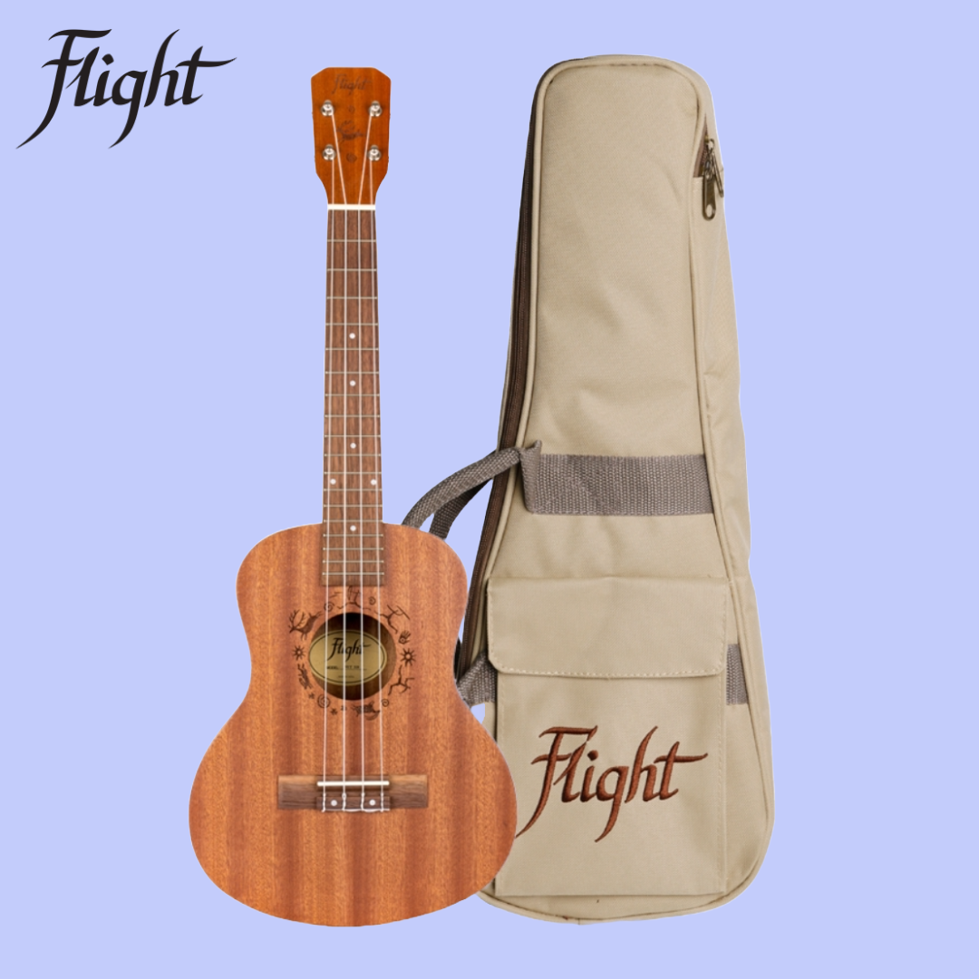 Flight NUT310 Tenor Ukulele with Padded Gig Bag