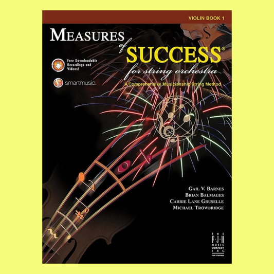 Measures Of Success - Violin Book 1 (Book/Dvd)