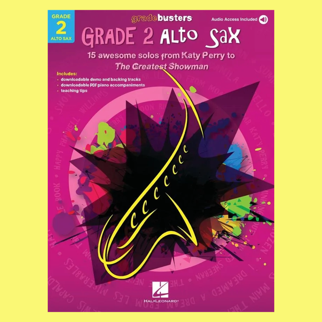 Gradebusters Grade 2 Alto Saxophone Book/Ola (Popular Songs for Grade 2 Alto Sax)