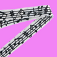 Sheet Music Lanyard (45cm)