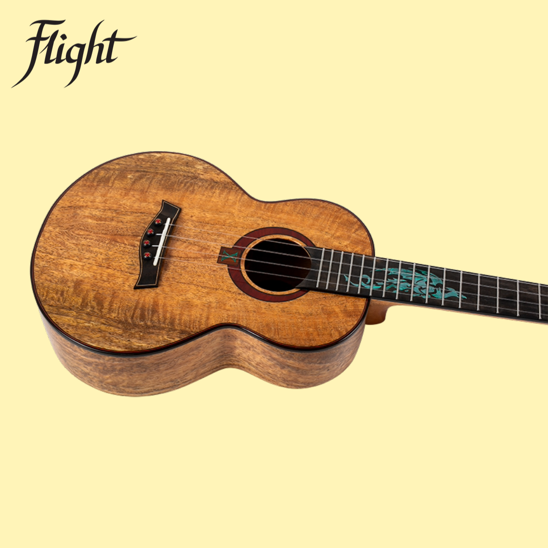 Flight A10MM Mango Dragon 10th Anniversary Tenor Ukulele with Deluxe Gig Bag