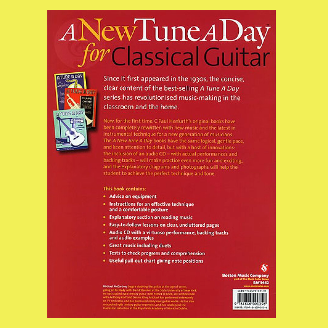 A New Tune A Day - Classical Guitar Book 1 (Book/Cd)