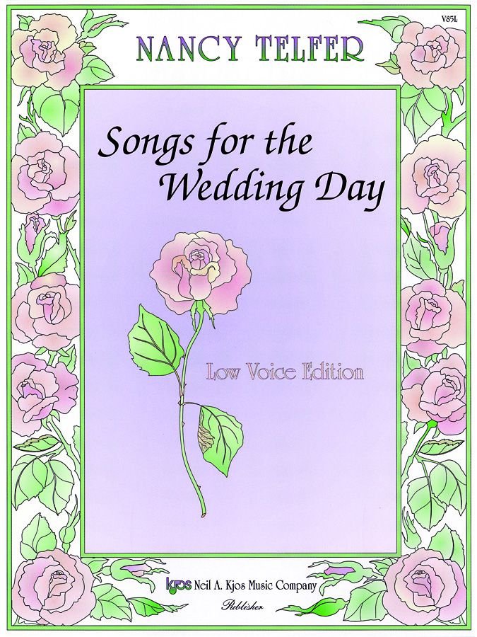 Songs For The Wedding Day Low Voice