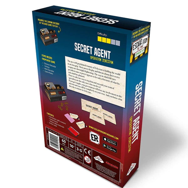 Boardgame: Escape Room the Game - Secret Agent (Expansion)