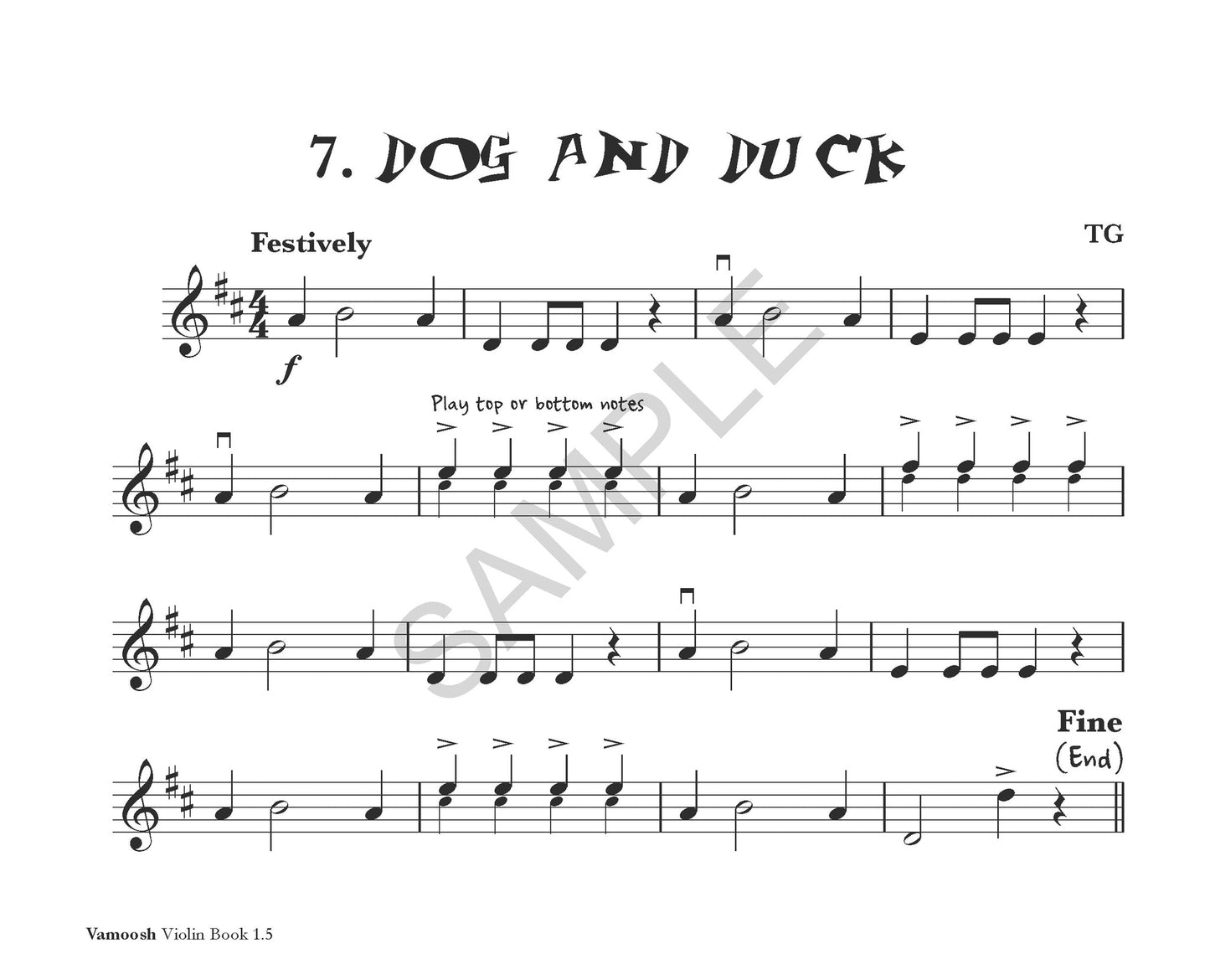 Thomas Gregory - Vamoosh Violin Book 1.5 (Book/Ola)
