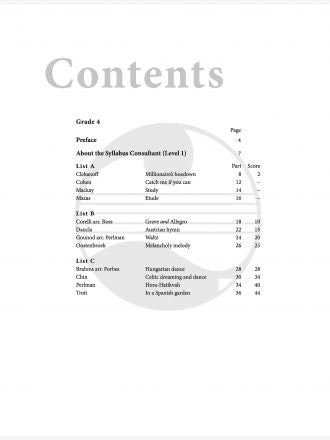 AMEB - Violin Series 10 Teacher Pack C (Grade 4-7) x 4 Books