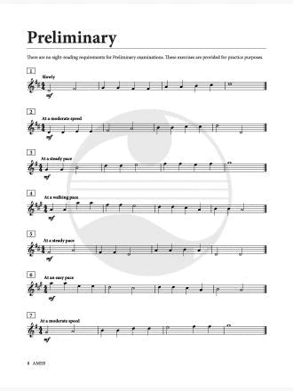 AMEB Violin Series 10 - Sight Reading Book (2021+)