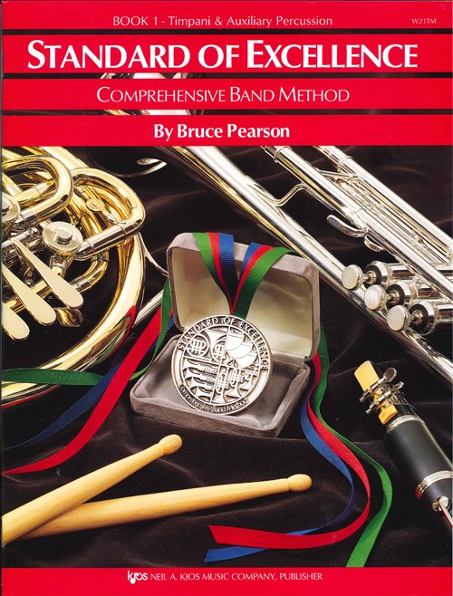 Standard Of Excellence Bk 1 Timpani/Auxiliary Percussion - Neil A. Kjos Music Company