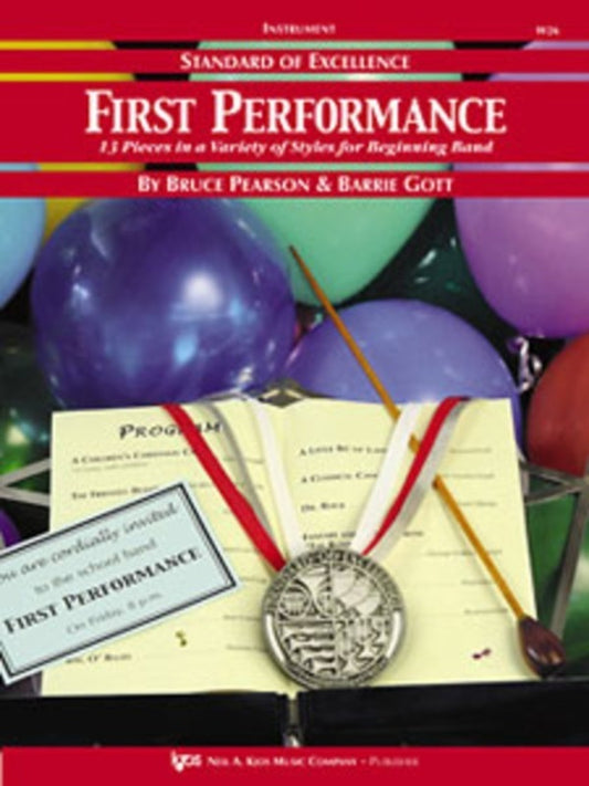 First Performance Conductor Score Book/Cd
