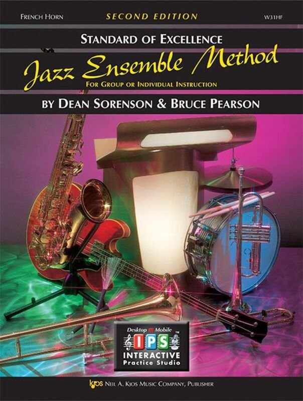 Soe Jazz Ensemble Method French Horn Bk/CD - Neil A. Kjos Music Company