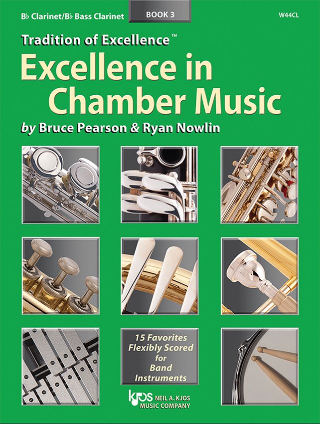 Excellence In Chamber Music Book 3 - Alto Sax - Neil A. Kjos Music Company