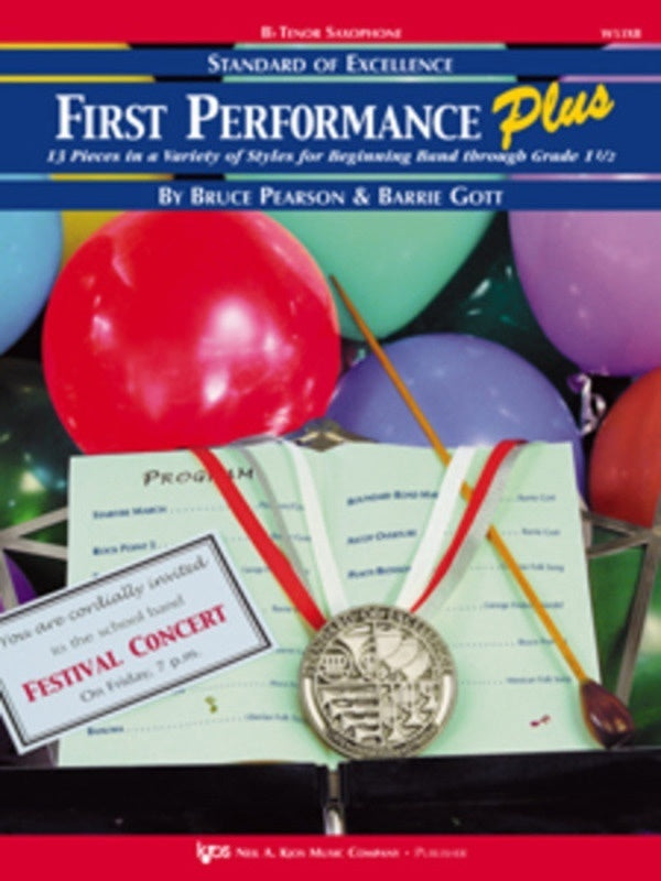 First Performance Plus - B Flat Tenor Saxophone Book