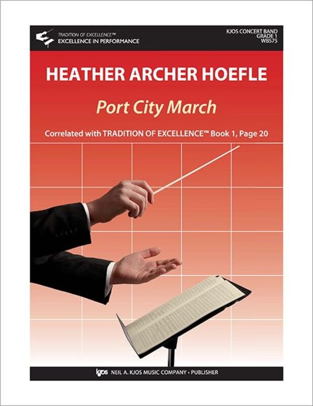 Port City March For Concert Band Cb1 Sc/Pts - Neil A. Kjos Music Company