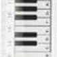 30cm Keyboard Music Design Ruler
