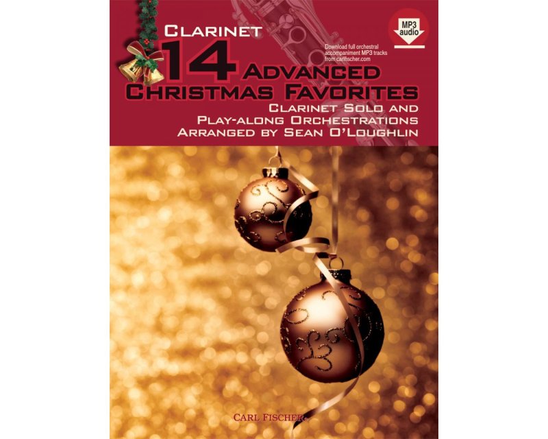 14 Advanced Christmas Favorites Clarinet Bk/CD - Carl Fischer