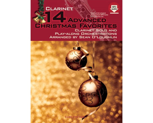 14 Advanced Christmas Favorites Clarinet Bk/CD - Carl Fischer