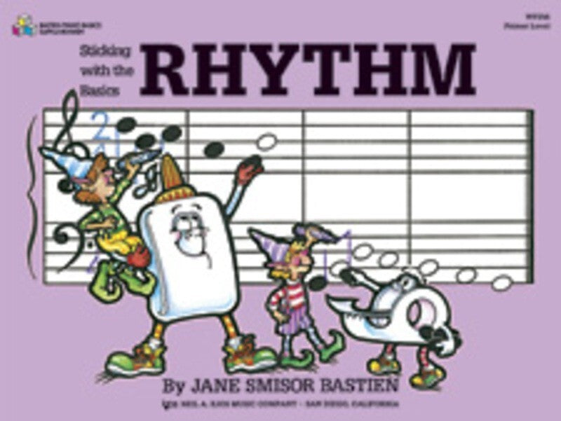Sticking With The Basics Rhythm Sticker Book – Music2u.com.au