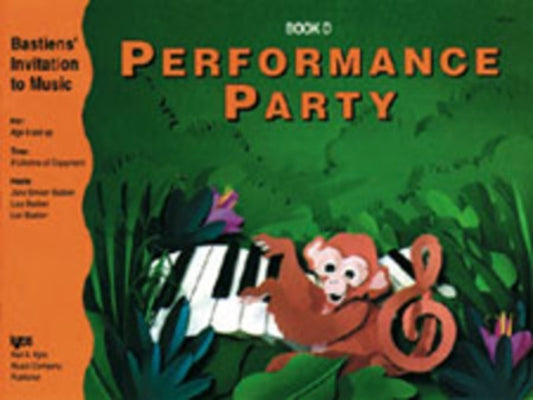 Invitation To Music Performance Party - Book D