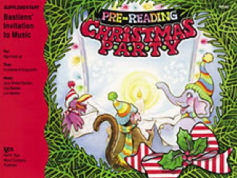 Invitation To Music Christmas Party Pre Reading