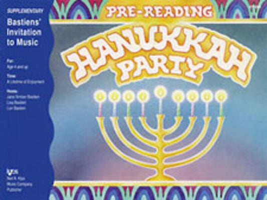 Invitation To Music Hanukkah Party Pre Reading