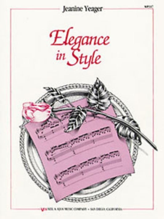 Bastien -Elegance In Style - Piano Intermediate Level Book