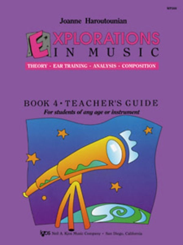 Explorations In Music Bk 4 Teachers Bk Only