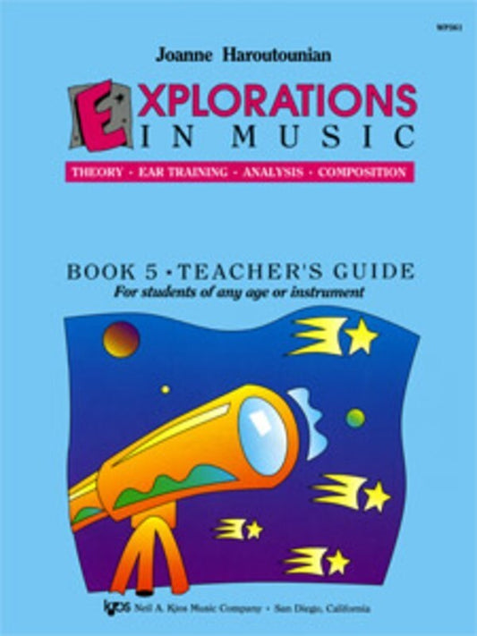 Explorations In Music - Book 5 (Teachers Book Only)