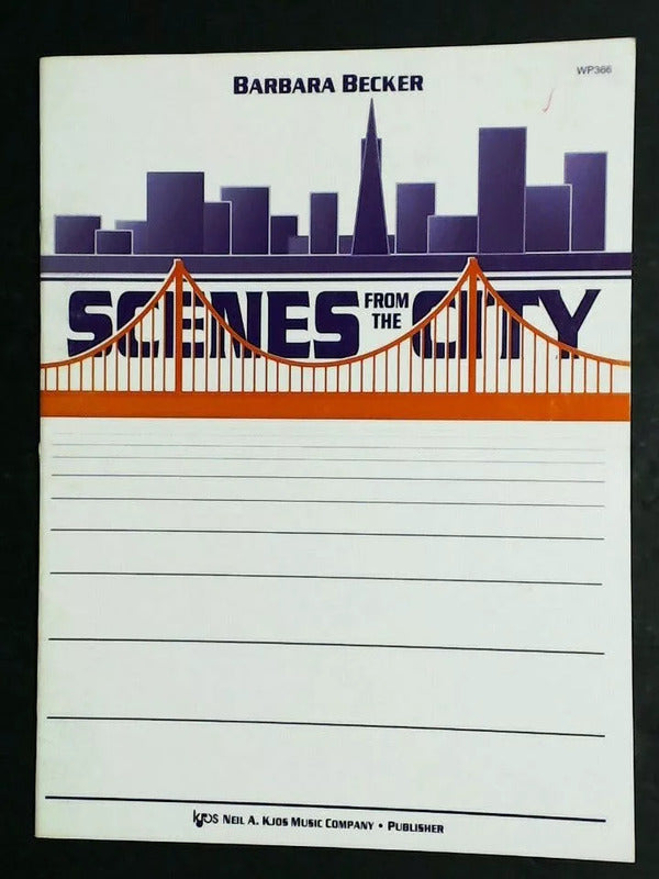 Becker - Scenes From The City For Piano