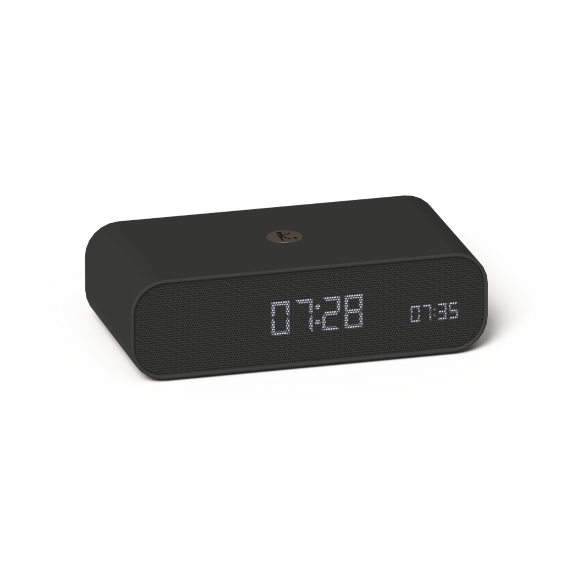 Kreafunk Wakie Alarm Clock Qi Charger + Bluetooth - Black