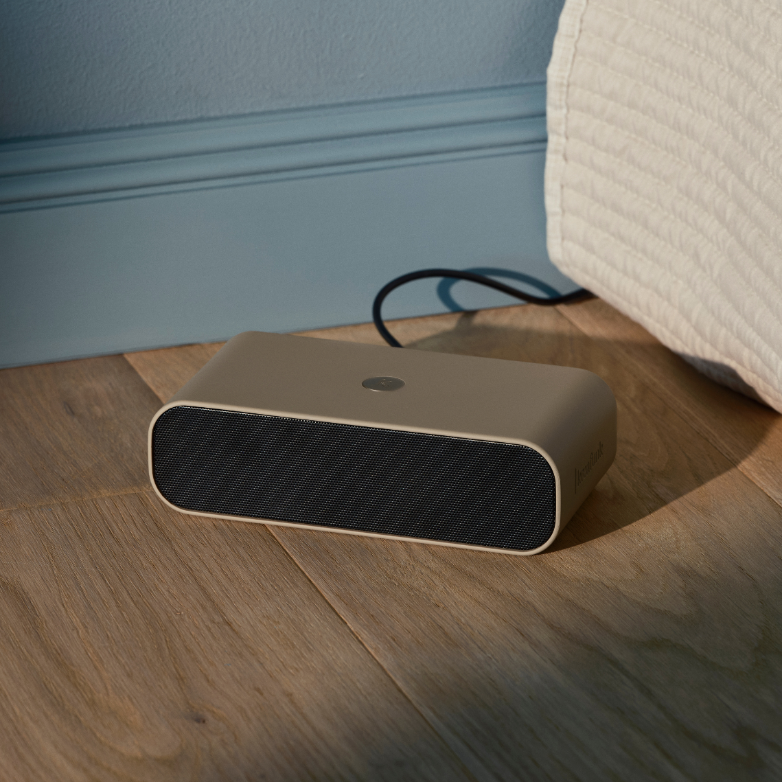 Kreafunk Wakie Alarm Clock Qi Charger + Bluetooth - Ivory Sand