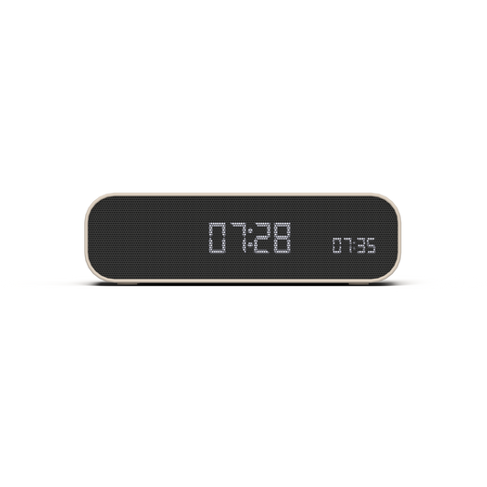 Kreafunk Wakie Alarm Clock Qi Charger + Bluetooth - Ivory Sand