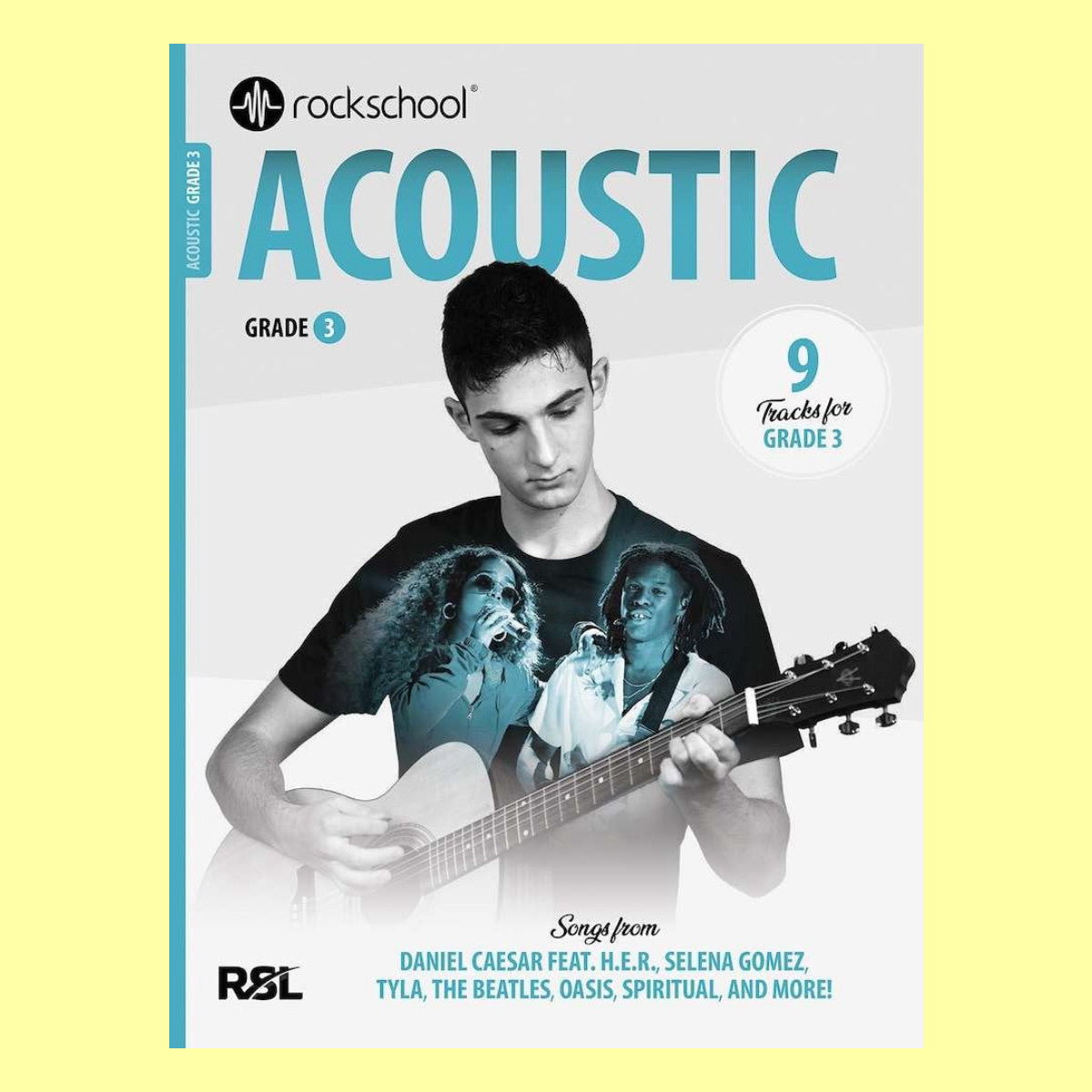 Rockschool Acoustic Guitar Grade 3 (2026) Book with Online Audio