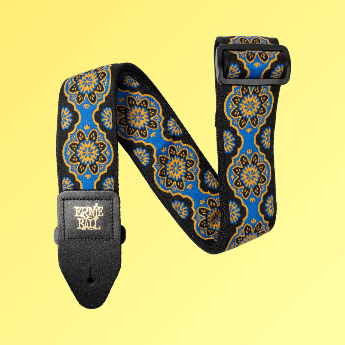 Ernie Ball Classic Jacquard Guitar/Bass Strap - Kaleidoscope Blue (New)