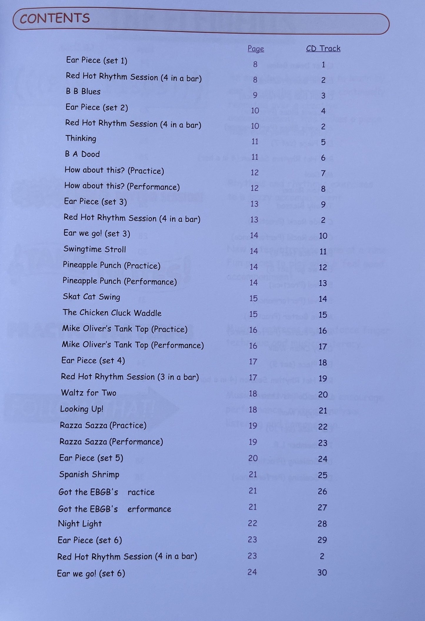 Class Act 1 - Flute Student Book and CD