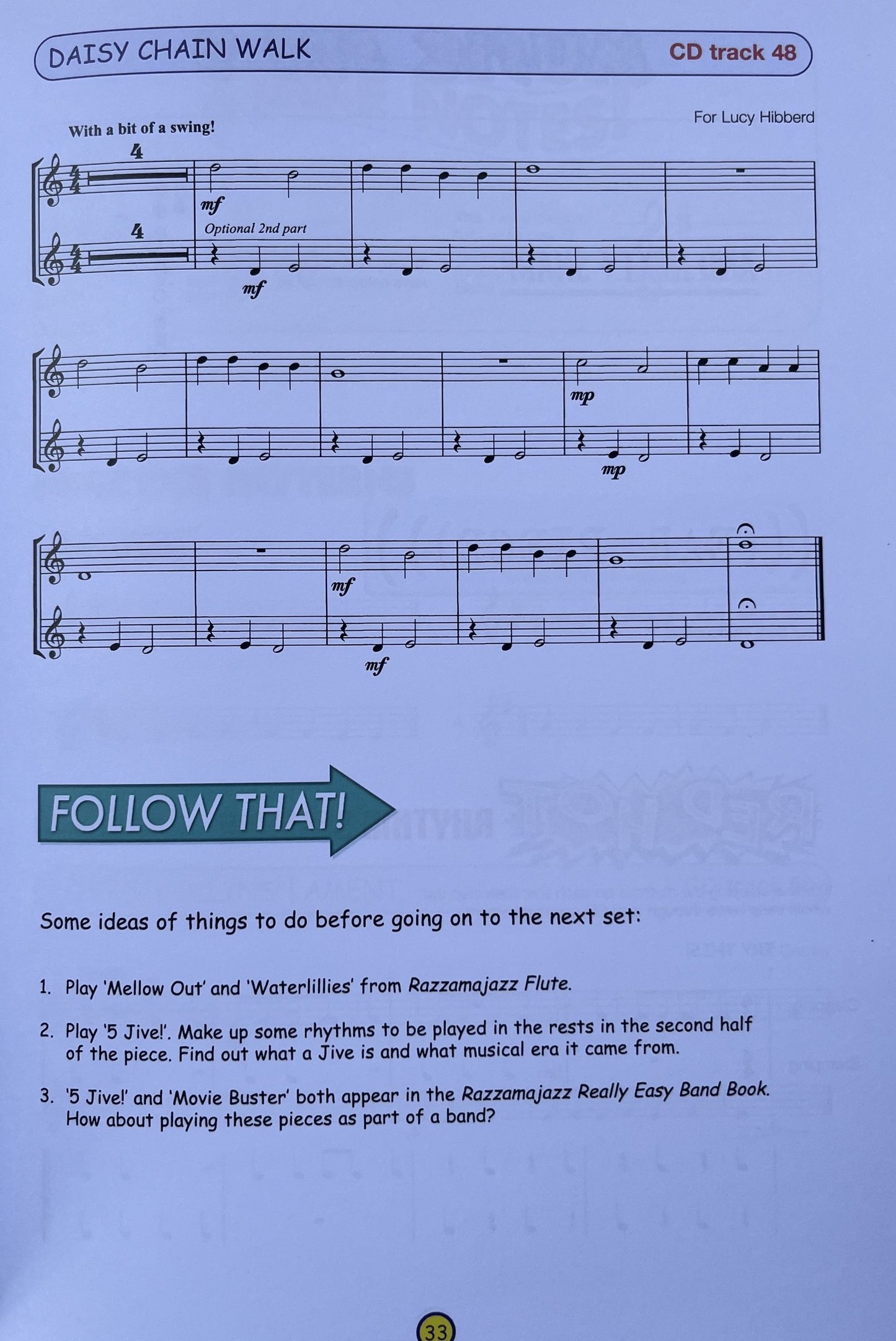 Class Act 1 - Flute Student Book and CD