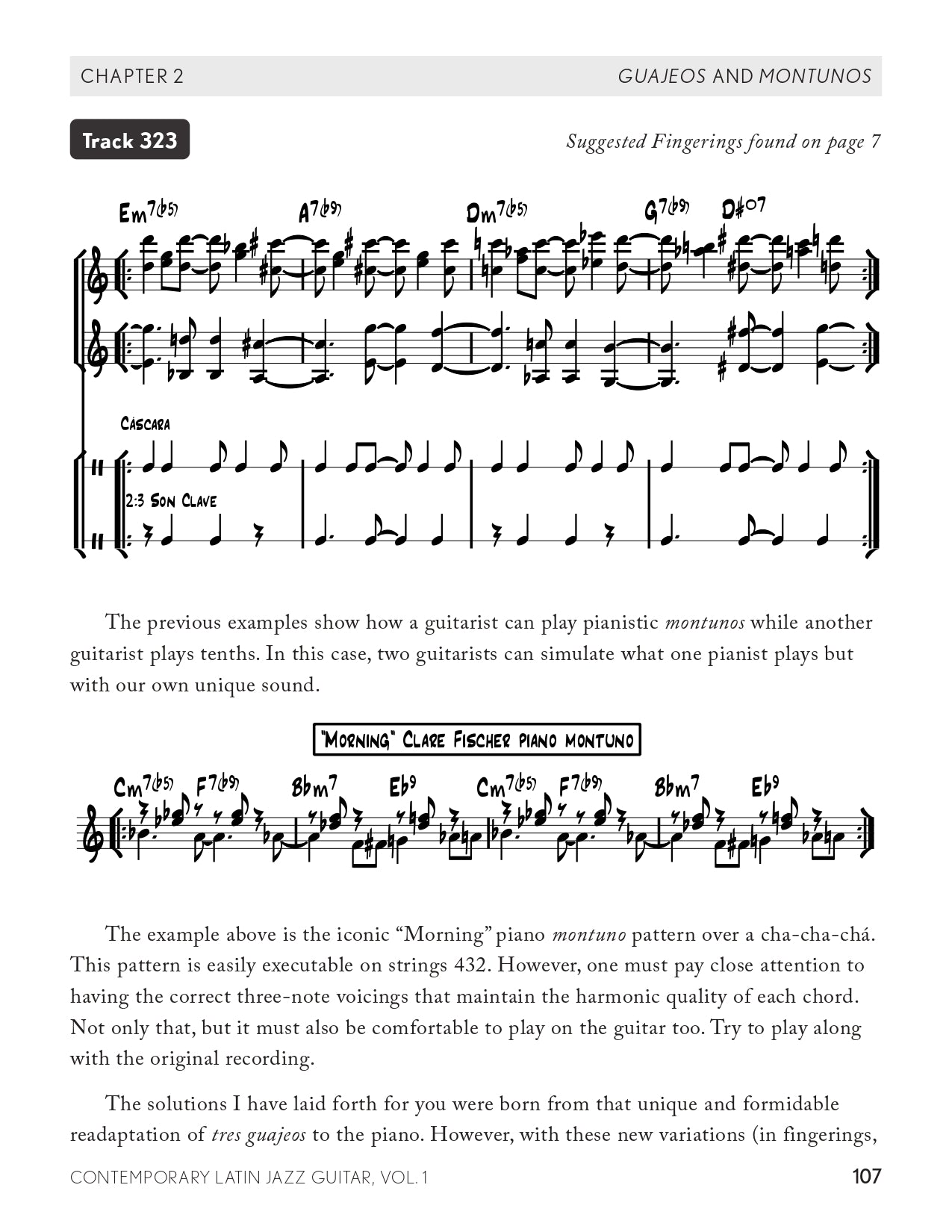Contemporary Latin Jazz Guitar Book/Ola
